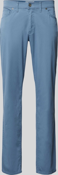 Niebieskie spodnie Brax z bawełny