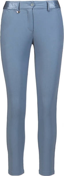 Niebieskie spodnie Chervo z tkaniny w stylu casual