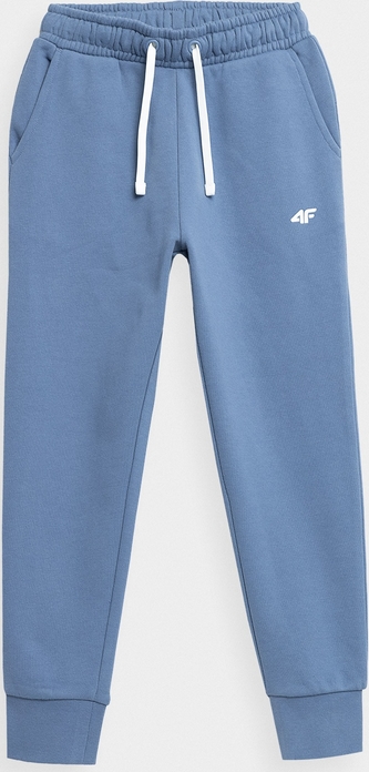 Niebieskie spodnie dziecięce 4F