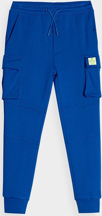 Niebieskie spodnie dziecięce 4F dla chłopców