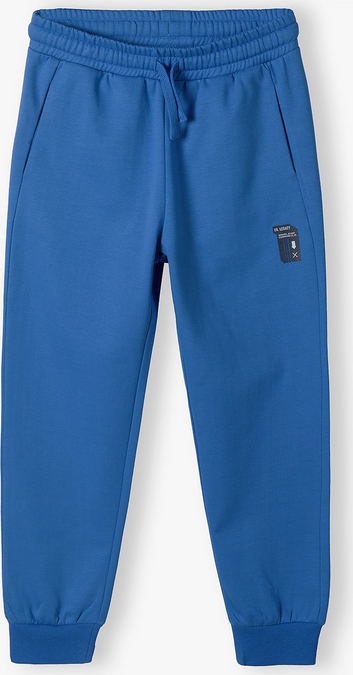 Niebieskie spodnie dziecięce Lincoln & Sharks By 5.10.15. dla chłopców