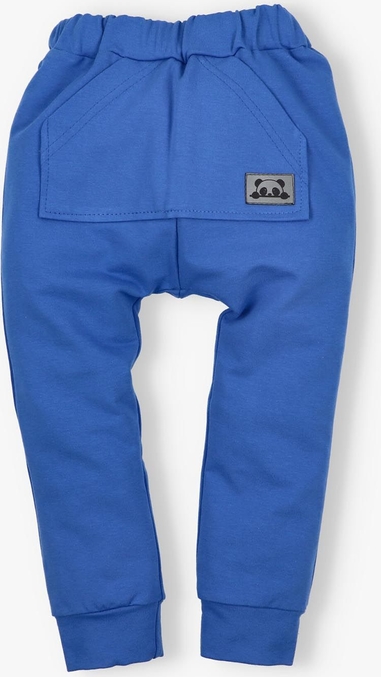 Niebieskie spodnie dziecięce Pandamello dla chłopców