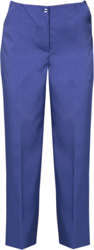 Niebieskie spodnie Fokus w stylu klasycznym
