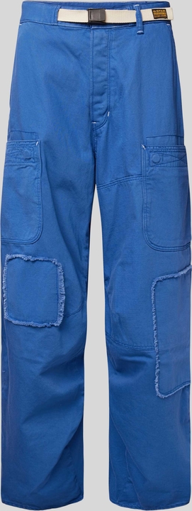 Niebieskie spodnie G-Star Raw z bawełny