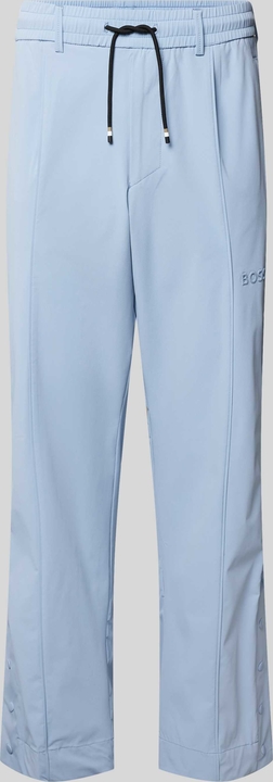 Niebieskie spodnie Hugo Boss w stylu casual