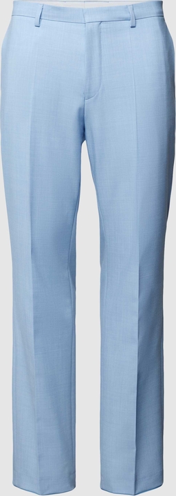Niebieskie spodnie Hugo Boss w stylu casual z wełny