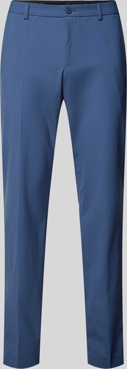 Niebieskie spodnie Hugo Boss w stylu casual z wełny