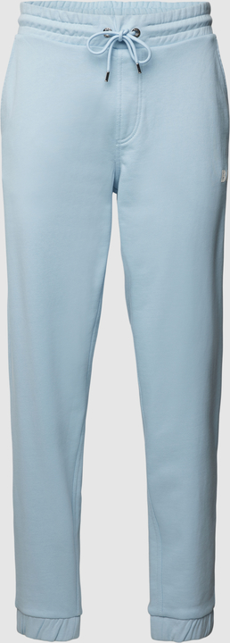 Niebieskie spodnie Hugo Boss z dresówki