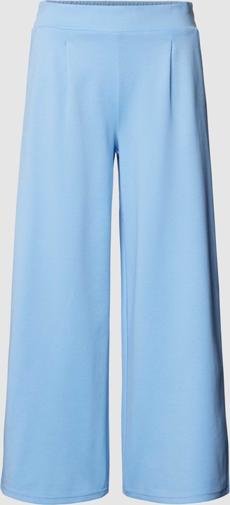Niebieskie spodnie Ichi z bawełny w stylu retro
