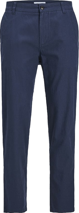 Niebieskie spodnie Jack & Jones z bawełny w stylu casual