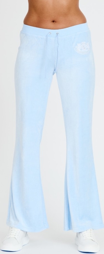 Niebieskie spodnie Juicy Couture z dresówki