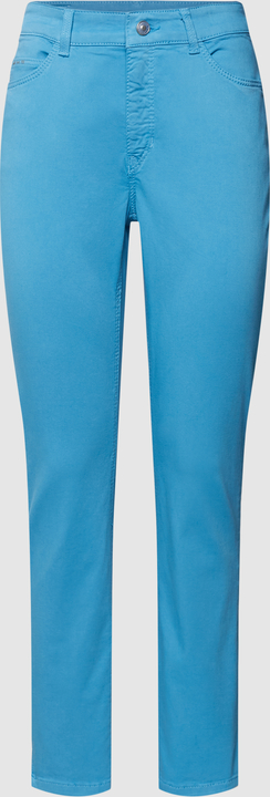 Niebieskie spodnie MAC z bawełny