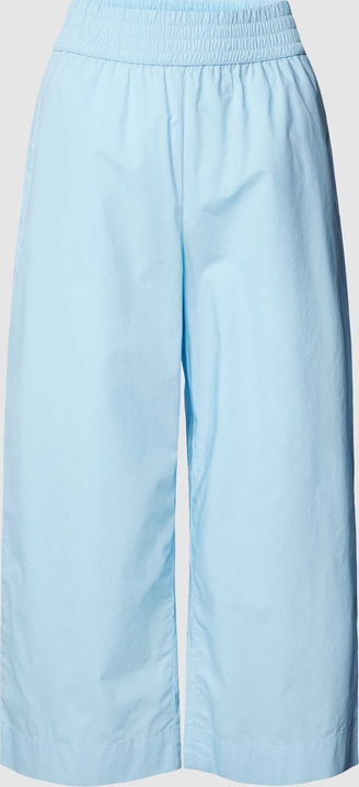 Niebieskie spodnie Marc O'Polo z bawełny w stylu retro