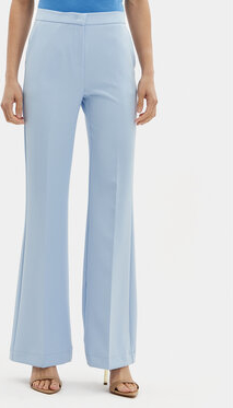 Niebieskie spodnie Maryley w stylu retro