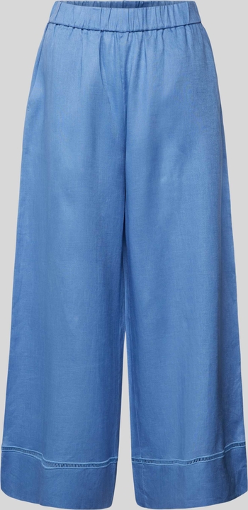 Niebieskie spodnie MaxMara Leisure w stylu retro