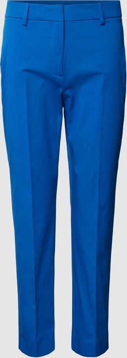 Niebieskie spodnie MaxMara w stylu casual z bawełny