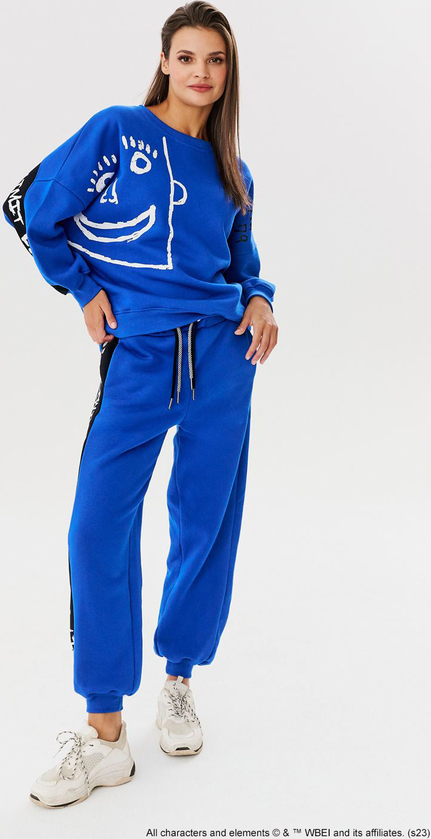 Niebieskie spodnie Naoko-store.pl w sportowym stylu