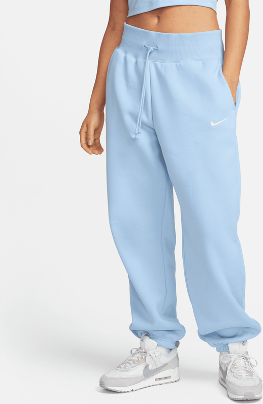 Niebieskie spodnie Nike z dresówki