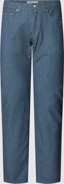 Niebieskie spodnie Pierre Cardin w stylu casual z bawełny