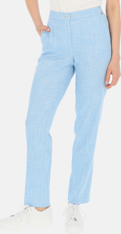Niebieskie spodnie POTIS & VERSO z bawełny