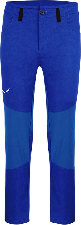 Niebieskie spodnie Salewa w sportowym stylu