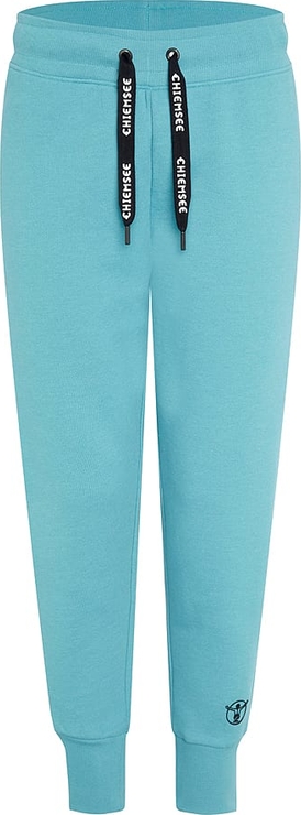 Niebieskie spodnie sportowe Chiemsee w sportowym stylu z dresówki