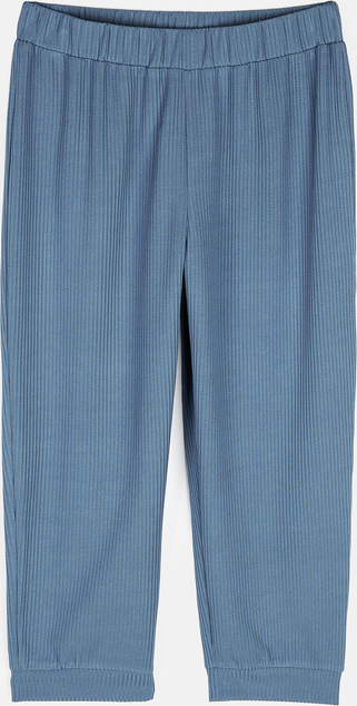 Niebieskie spodnie sportowe Gate w stylu casual z dresówki