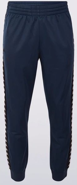 Niebieskie spodnie sportowe Kappa z dresówki