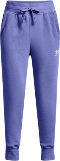 Niebieskie spodnie sportowe Under Armour w sportowym stylu z bawełny