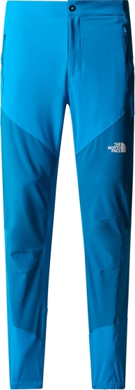 Niebieskie spodnie The North Face z tkaniny w sportowym stylu