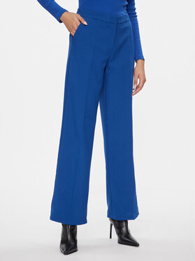 Niebieskie spodnie Vila w stylu retro