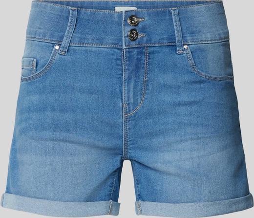 Niebieskie szorty Only w stylu casual z jeansu