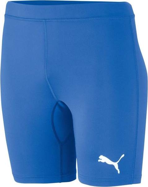 Niebieskie szorty Puma w sportowym stylu