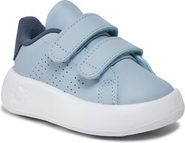 Niebieskie trampki dziecięce Adidas na rzepy
