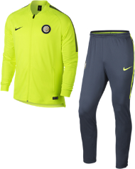 Nike męski dres piłkarski inter milan dri-fit squad - żółć