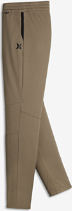 Nike spodnie dla dużych dzieci (chłopców) hurley dri-fit tapered - khaki