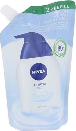 Nivea Creme Soft Care Soap Refill Mydło w płynie W 500 ml