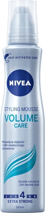 Nivea, Volume Care, pianka do włosów, 150 ml
