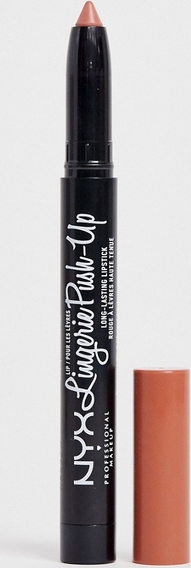 NYX Professional Makeup – Lip Lingerie – Matowa pomadka Brown – Bedtime Flirt-Czerwony