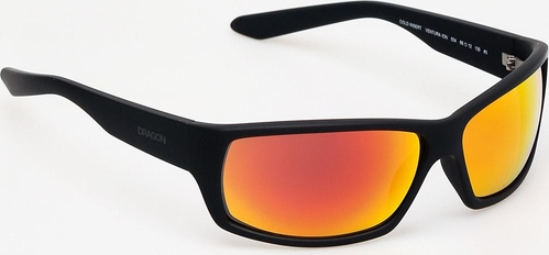 Okulary przeciwsłoneczne Dragon Ventura (matte black/orange ion)