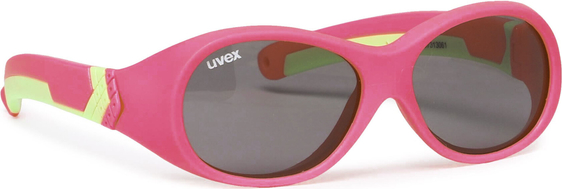 Okulary przeciwsłoneczne dziecięce Uvex - Sportstyle 511 S5320293716 Pink Green Mat