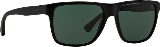 Okulary przeciwsłoneczne Emporio Armani 0EA4035 501771 Shiny Black/Green