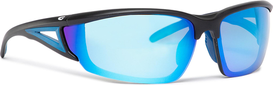 Okulary przeciwsłoneczne GOG - Lynx E274-2 Matt Black/Blue