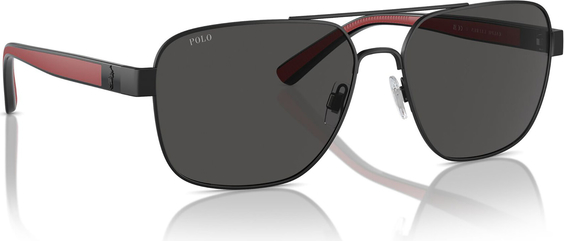 Okulary przeciwsłoneczne Polo Ralph Lauren 0PH3154 922387 Czarny