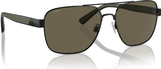 Okulary przeciwsłoneczne Polo Ralph Lauren 0PH3154 9258/3 Czarny