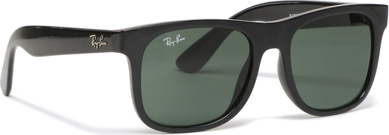 Okulary przeciwsłoneczne Ray-Ban Justin 0RJ9069S 100/71 Black/Dark Green