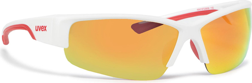 Okulary przeciwsłoneczne UVEX - Sportstyle 215 S5306178316 White Mat Red