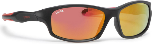 Okulary przeciwsłoneczne UVEX - Sportstyle 507 S5338662316 Black Mat Red
