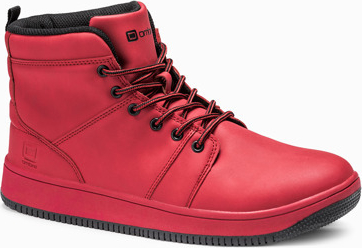 Ombre Buty męskie sneakersy T311 - czerwone