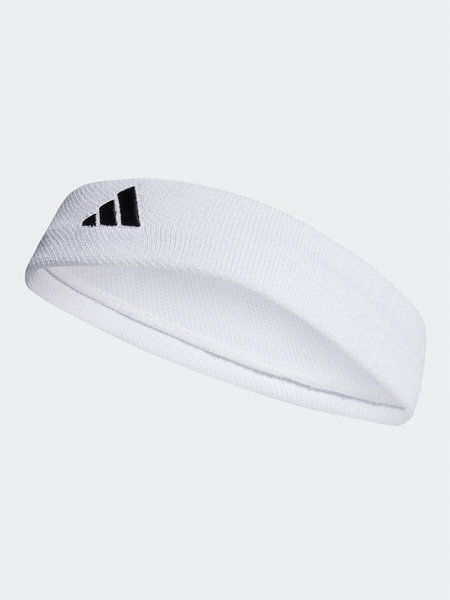 Opaska materiałowa adidas Tennis Headband HT3908 white/black